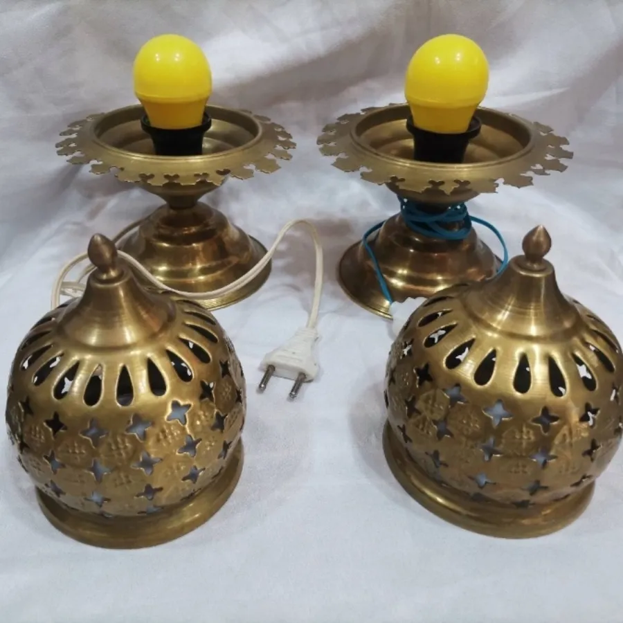 چراغ خواب برنجی آنتیک