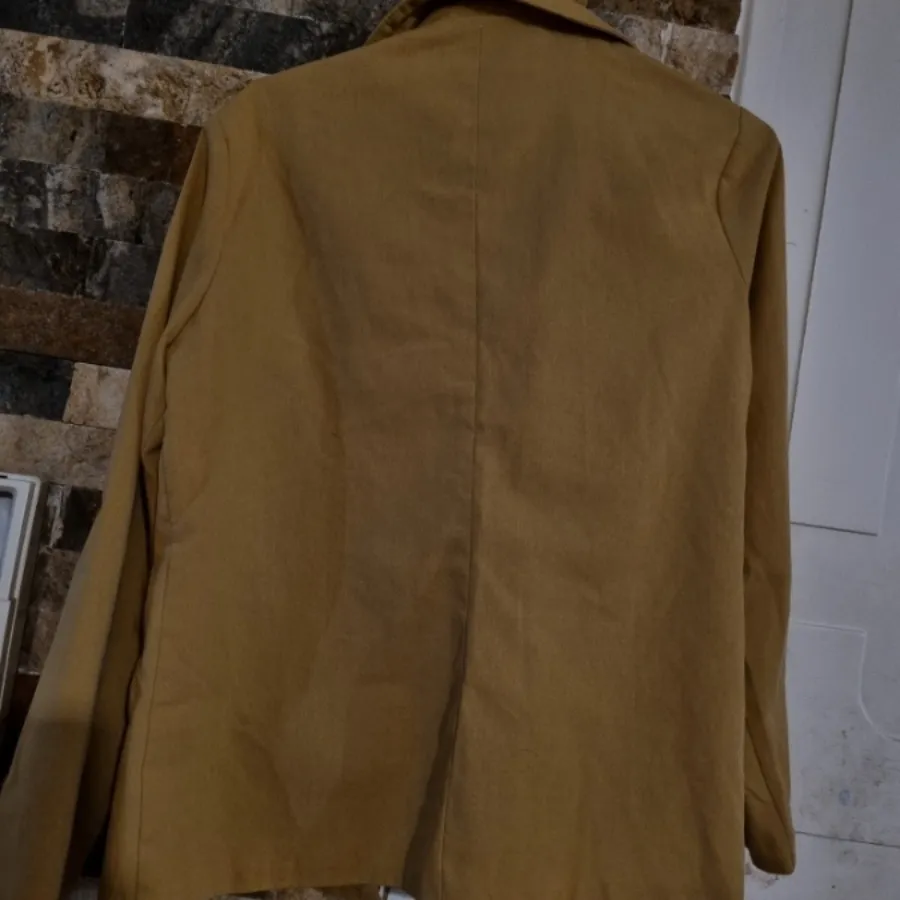 کت نخی تابستانه نخودی رنگ