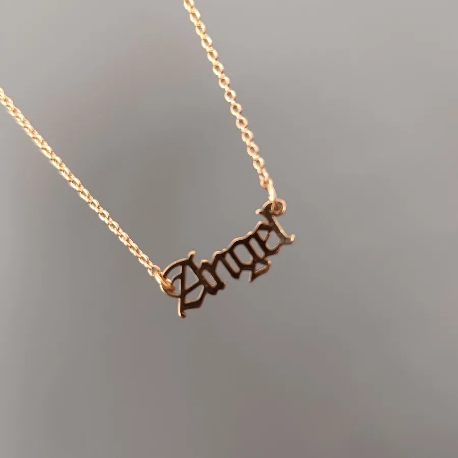 گردنبند اروپایی تکستAngel