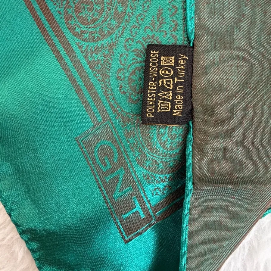 روسری سایز بزرگ سبز