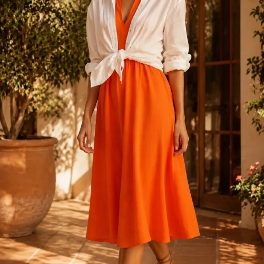 پیراهن تابستانه از shein
