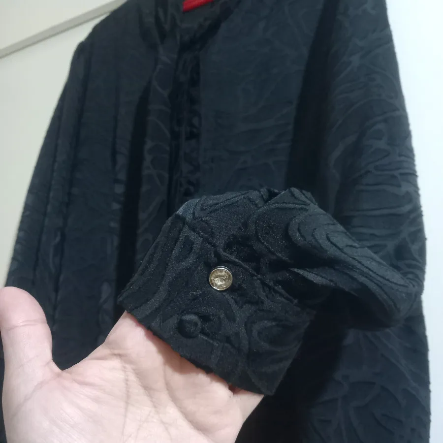شومیز مشکی مجلسی نو
