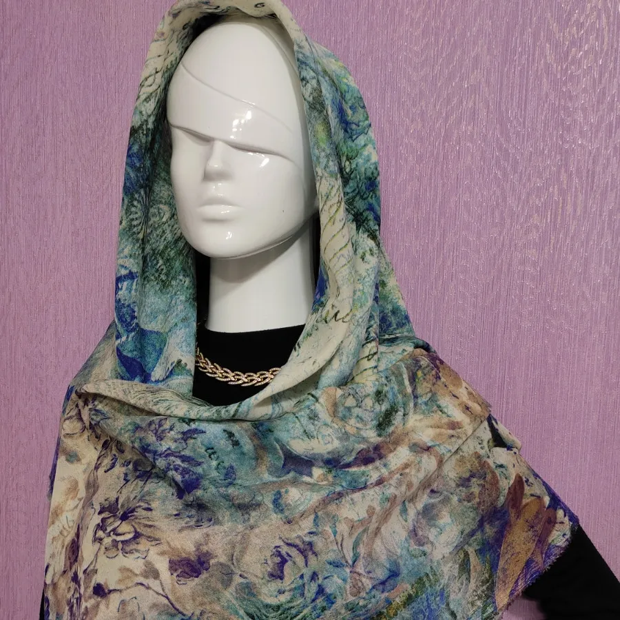 روسری نخی قواره بزرگ