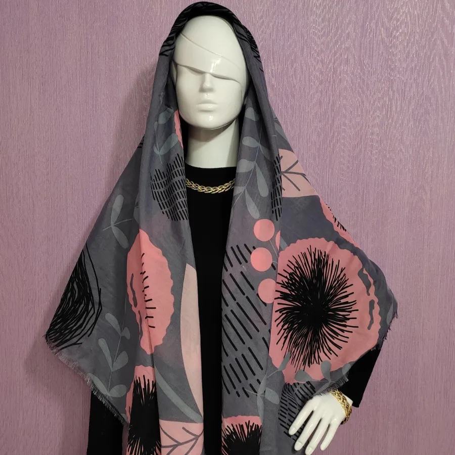 روسری نخی قواره بزرگ