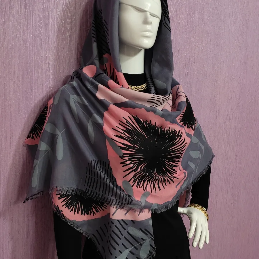 روسری نخی قواره بزرگ