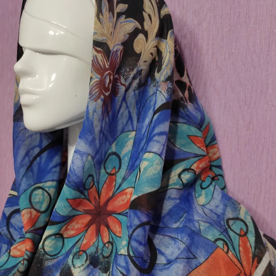 روسری نخی قواره بزرگ