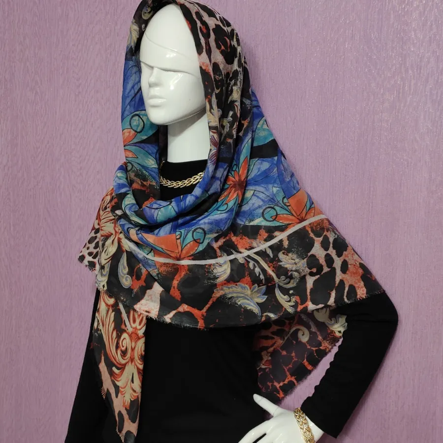روسری نخی قواره بزرگ