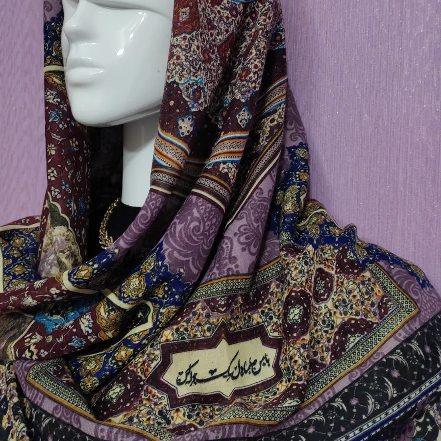 روسری نخی قواره بزرگ