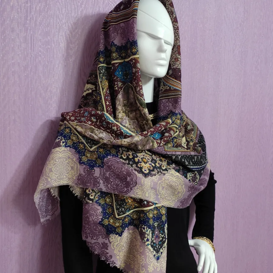 روسری نخی قواره بزرگ
