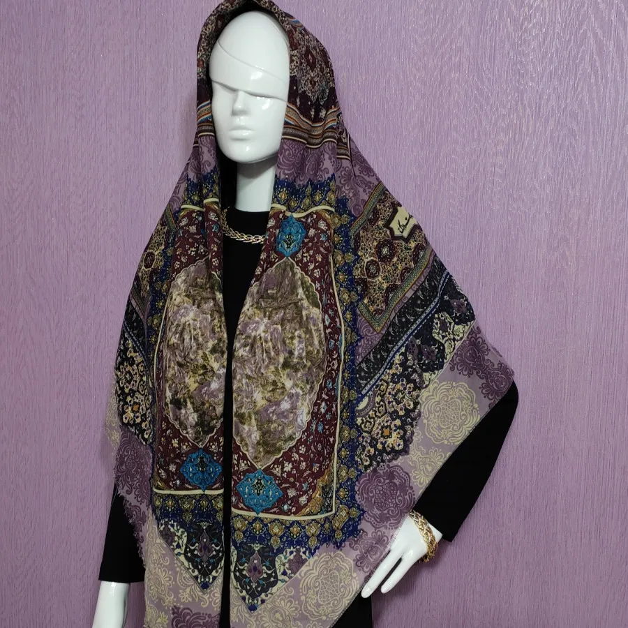 روسری نخی قواره بزرگ