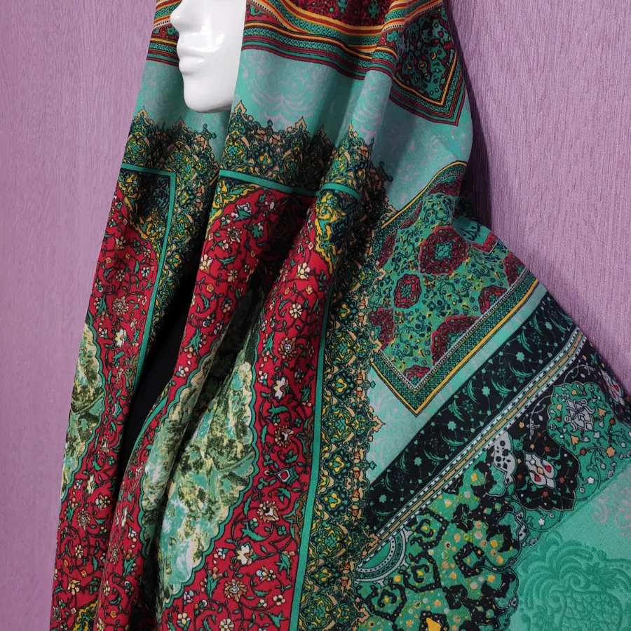 روسری نخی قواره بزرگ