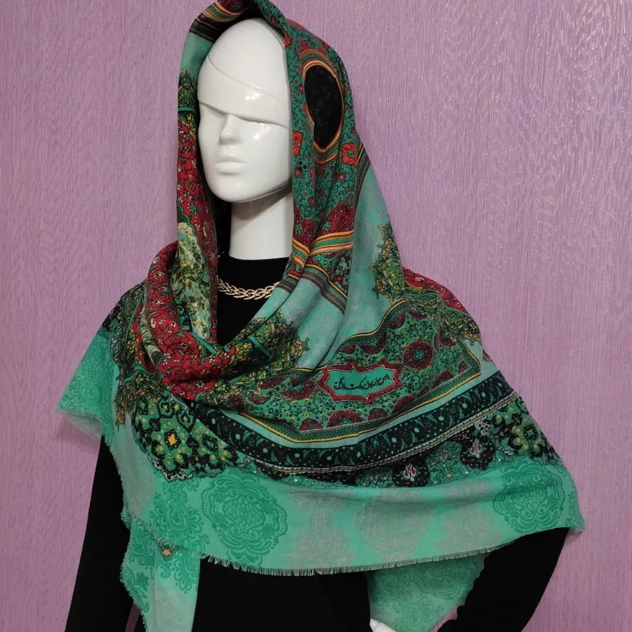 روسری نخی قواره بزرگ
