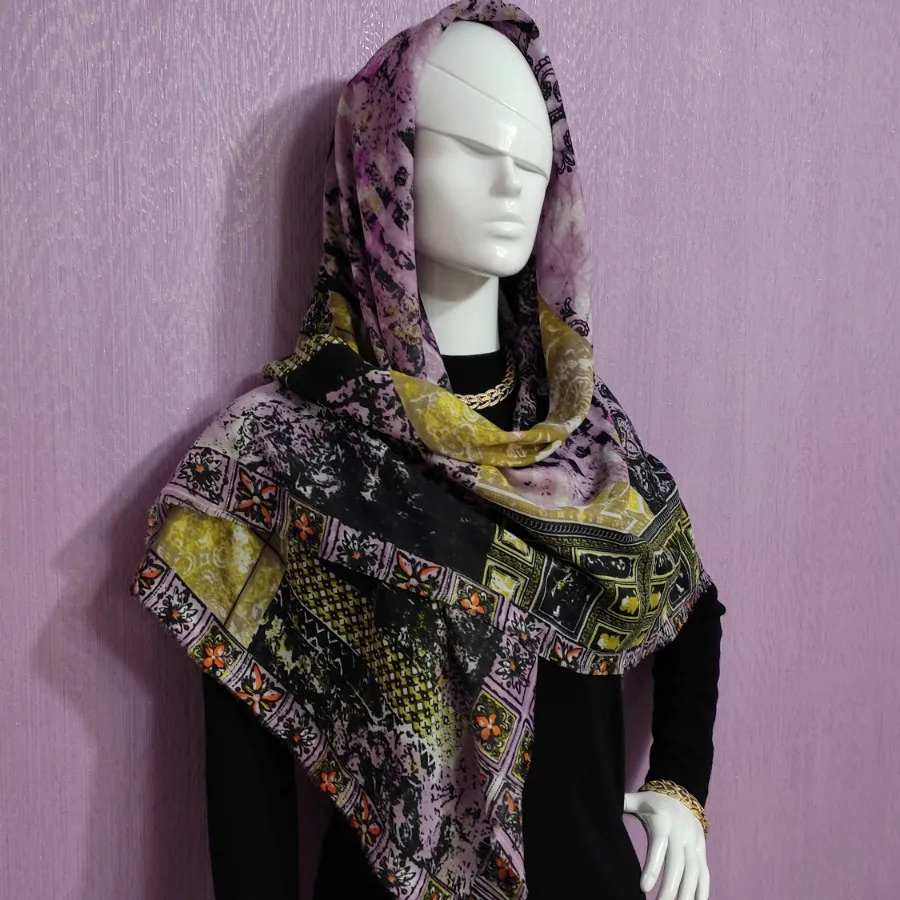 روسری نخی قواره بزرگ