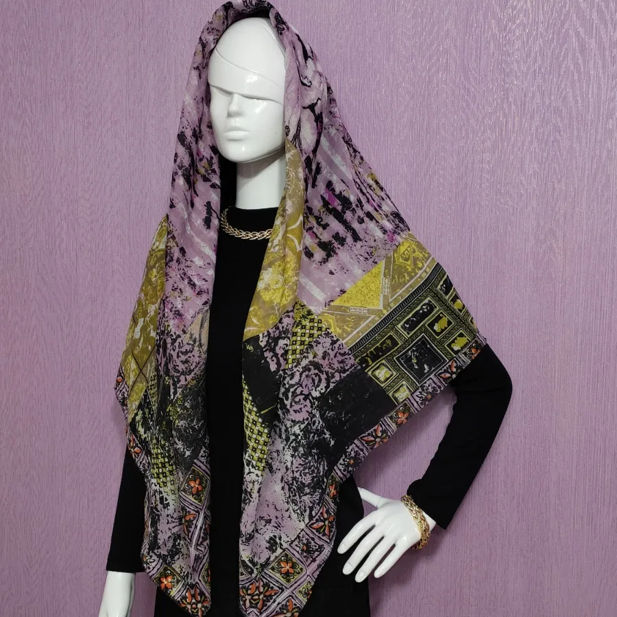 روسری نخی قواره بزرگ