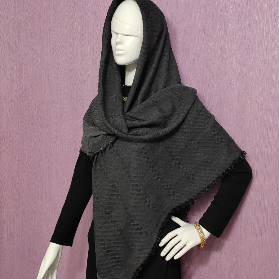 روسری نخی گرم بالا