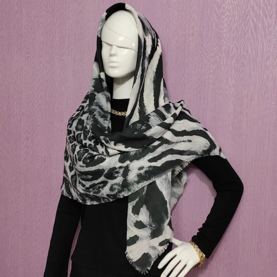 روسری نخی قواره بزرگ