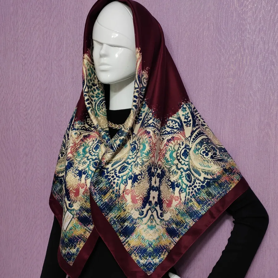 روسری ساتن برند Boutique