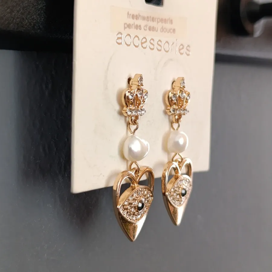 گوشواره مجلسی مروارید اصل