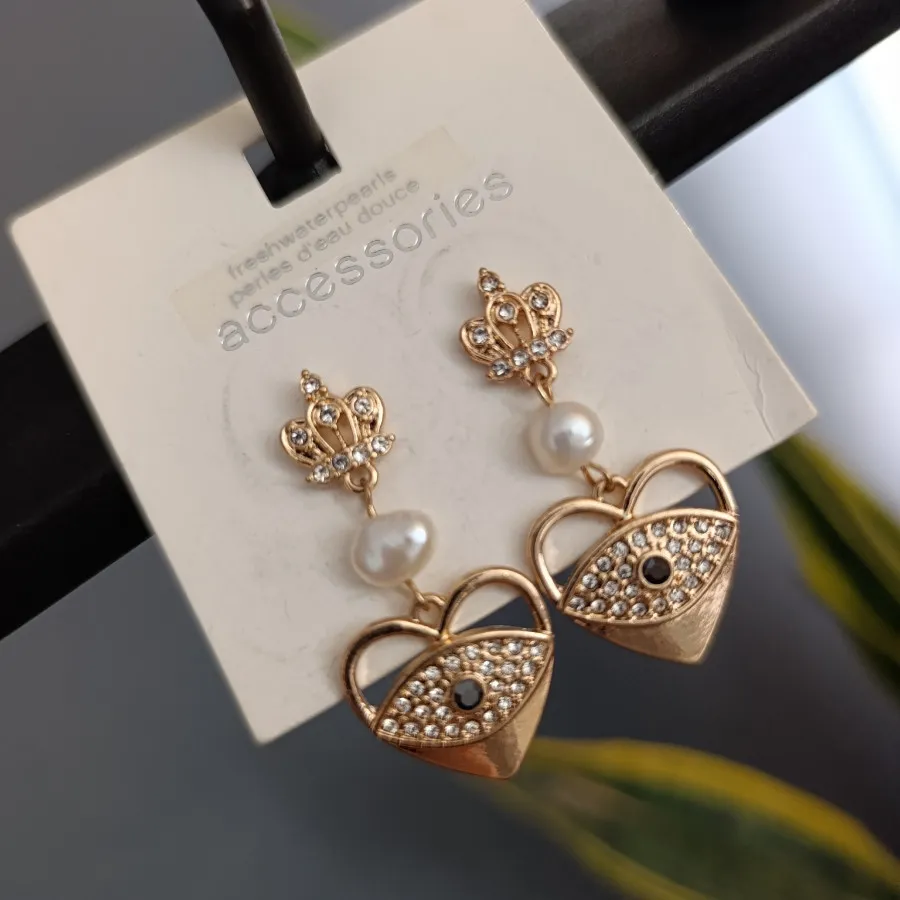 گوشواره مجلسی مروارید اصل