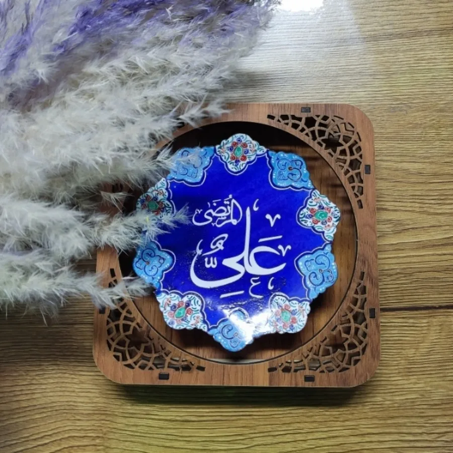 بشقاب میناکاری هدیه غدیر