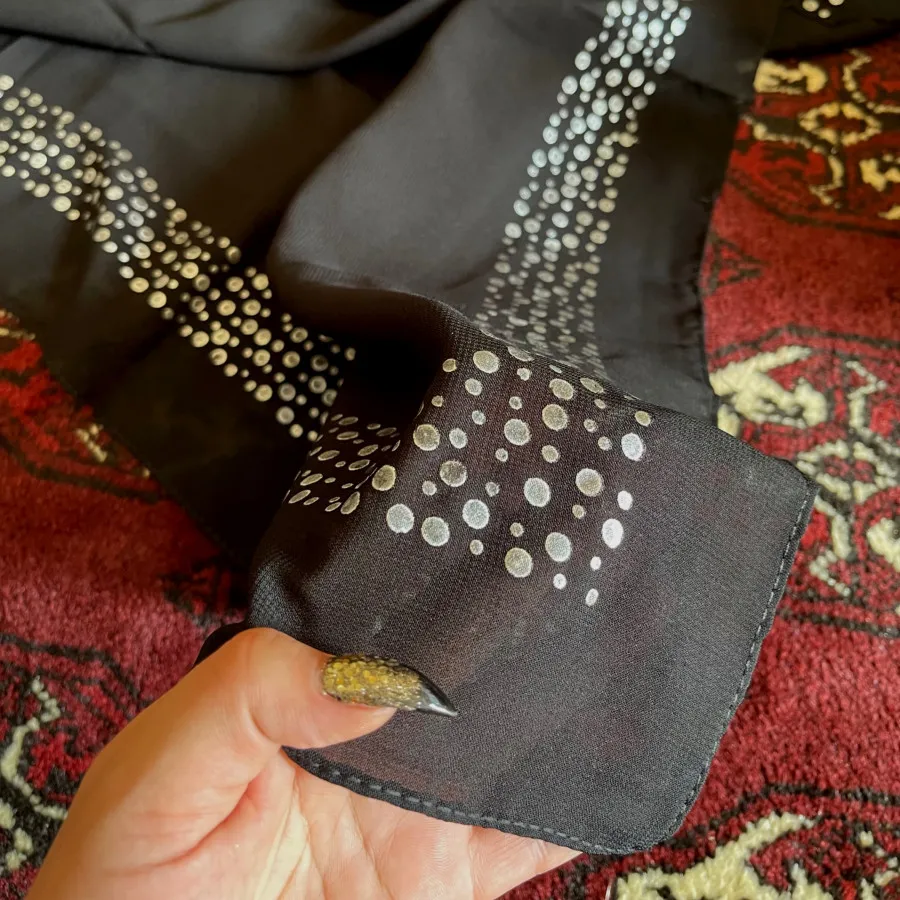 روسری حریر ژورژت