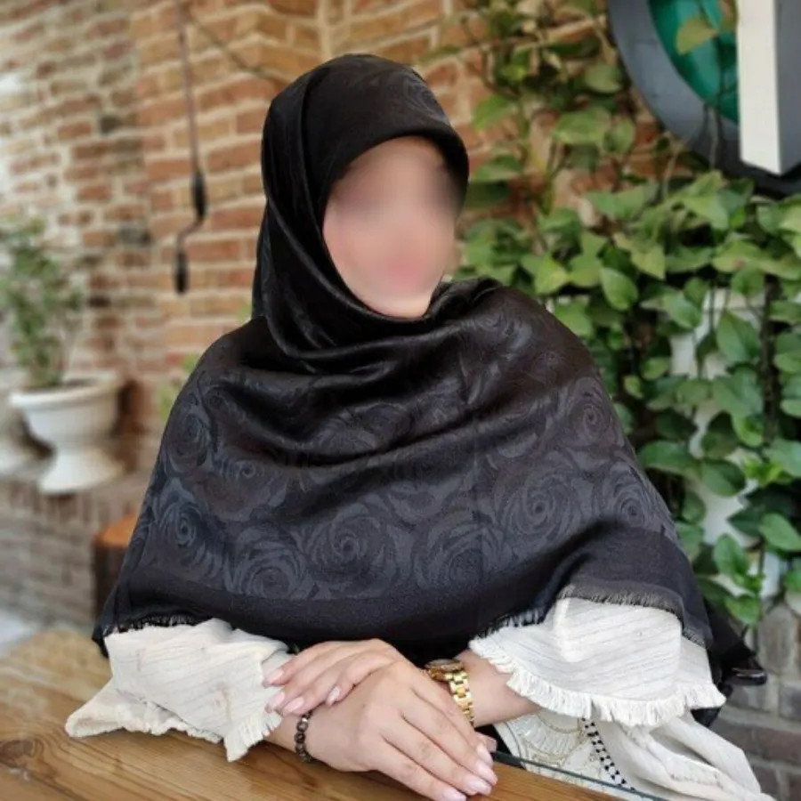 روسری ژاکارد لمه