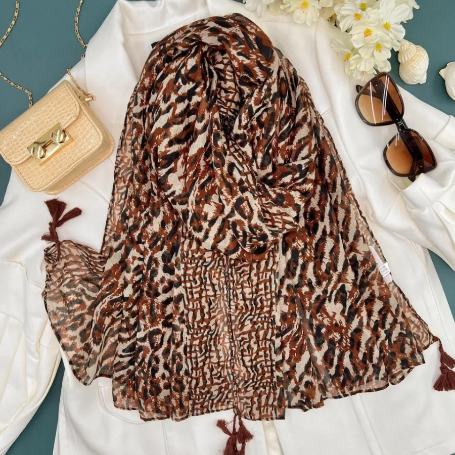 شال نخ پنبه trf وارداتی