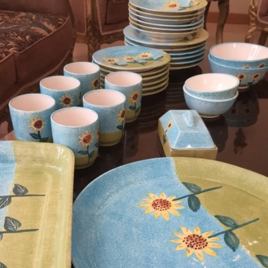 ظروف سفالی بی نظیر دستساز