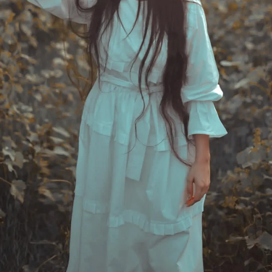 پیراهن ساحلی بلند