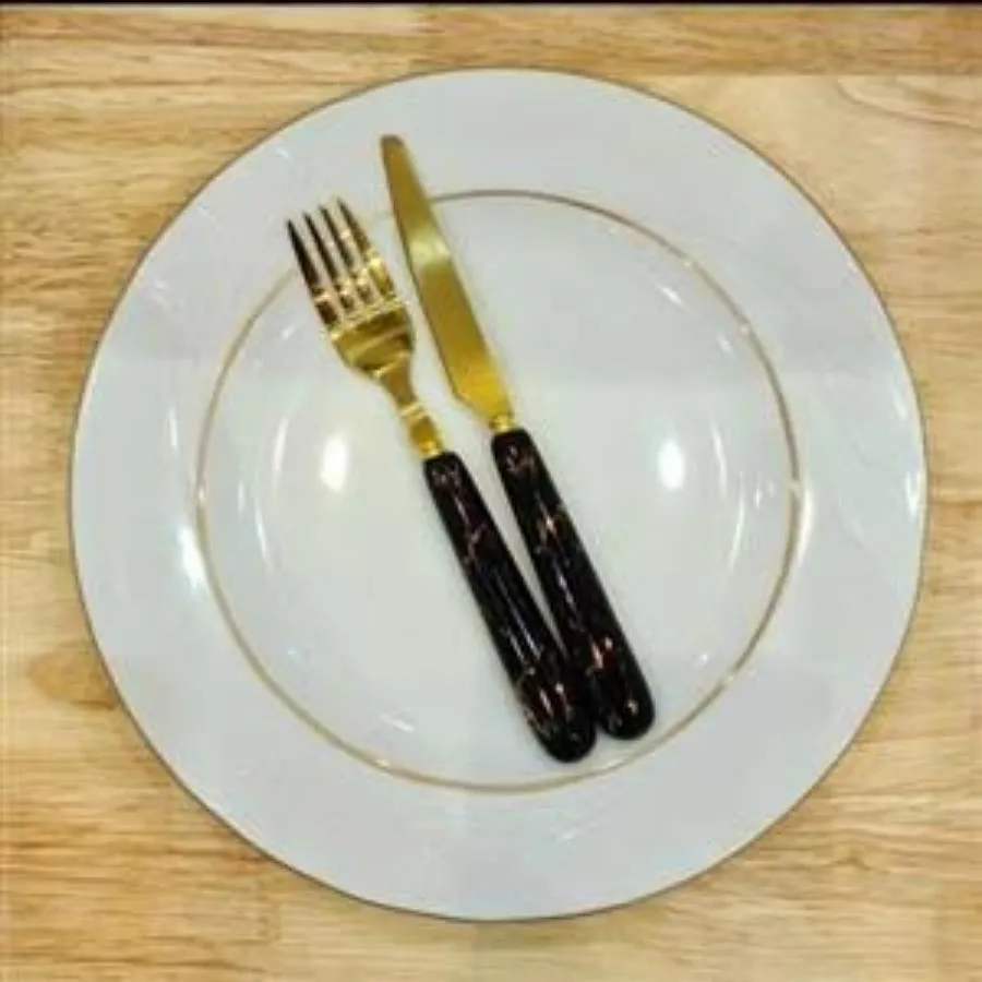 قاشق و چنگال سرامیکی