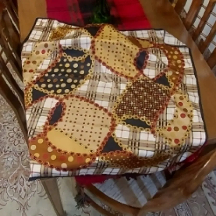 روسری مجلسی طلاکوب