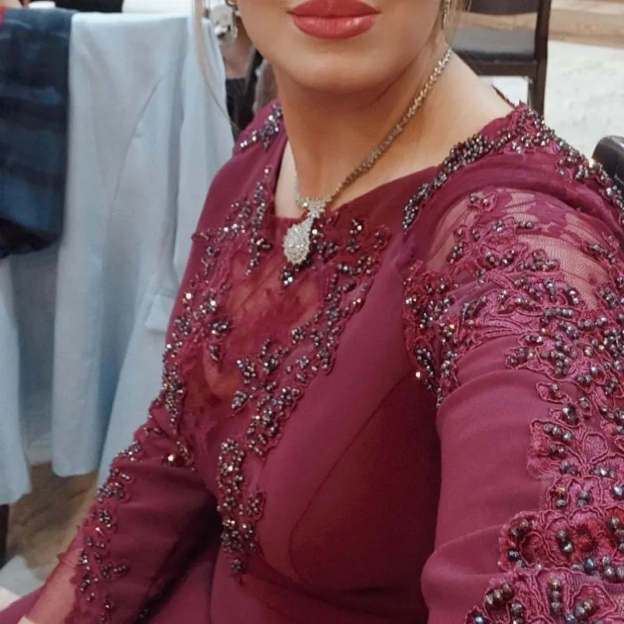 پیراهن مجلسی کار شده