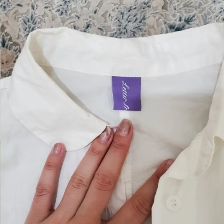 شومیز کراپ سفید