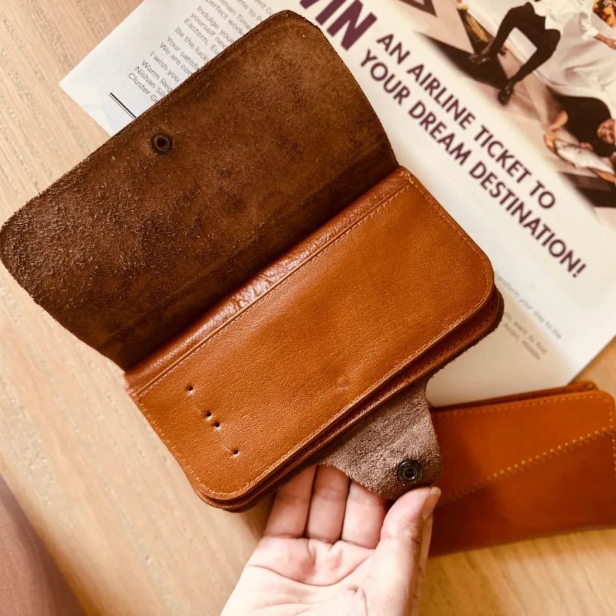 کیف پول چرم طبیعی