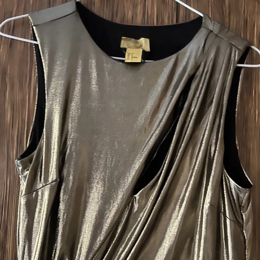پیراهن گلد لیبل H&M