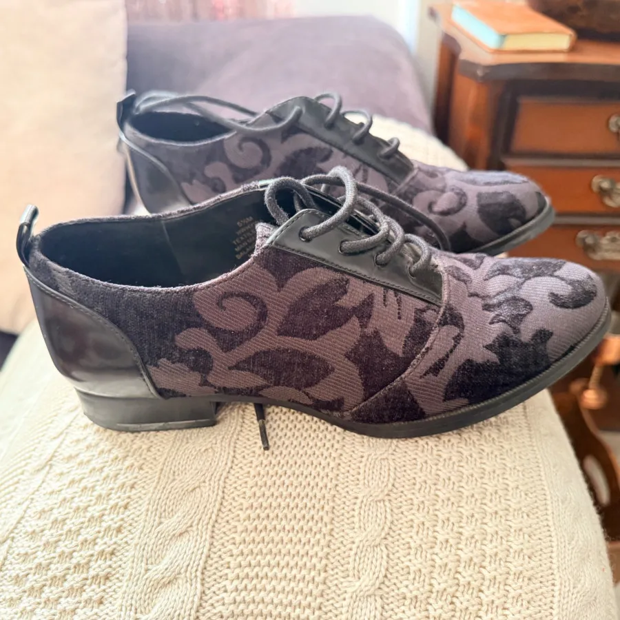 کفش چرم و مخمل nine west