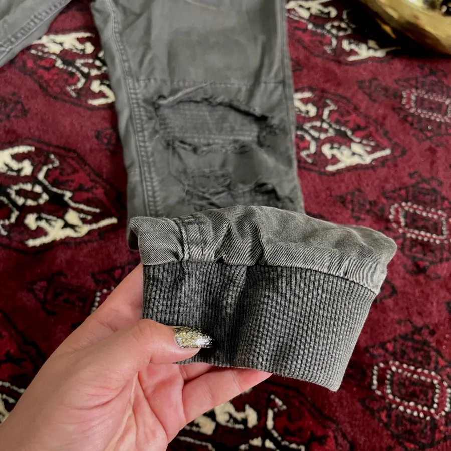 شلوار اسلش کتان خارجی