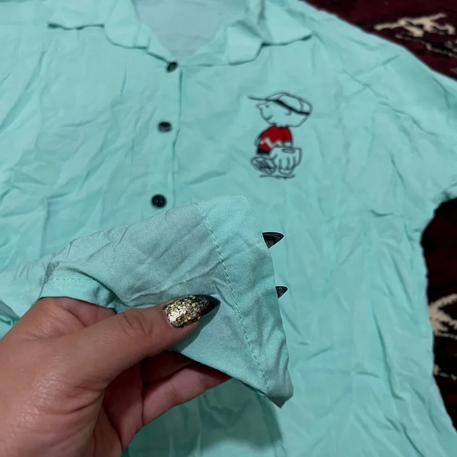 بلوز جلو گره ای نخی
