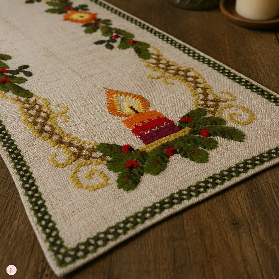 رانر گلدوزی دستدوز خارجی