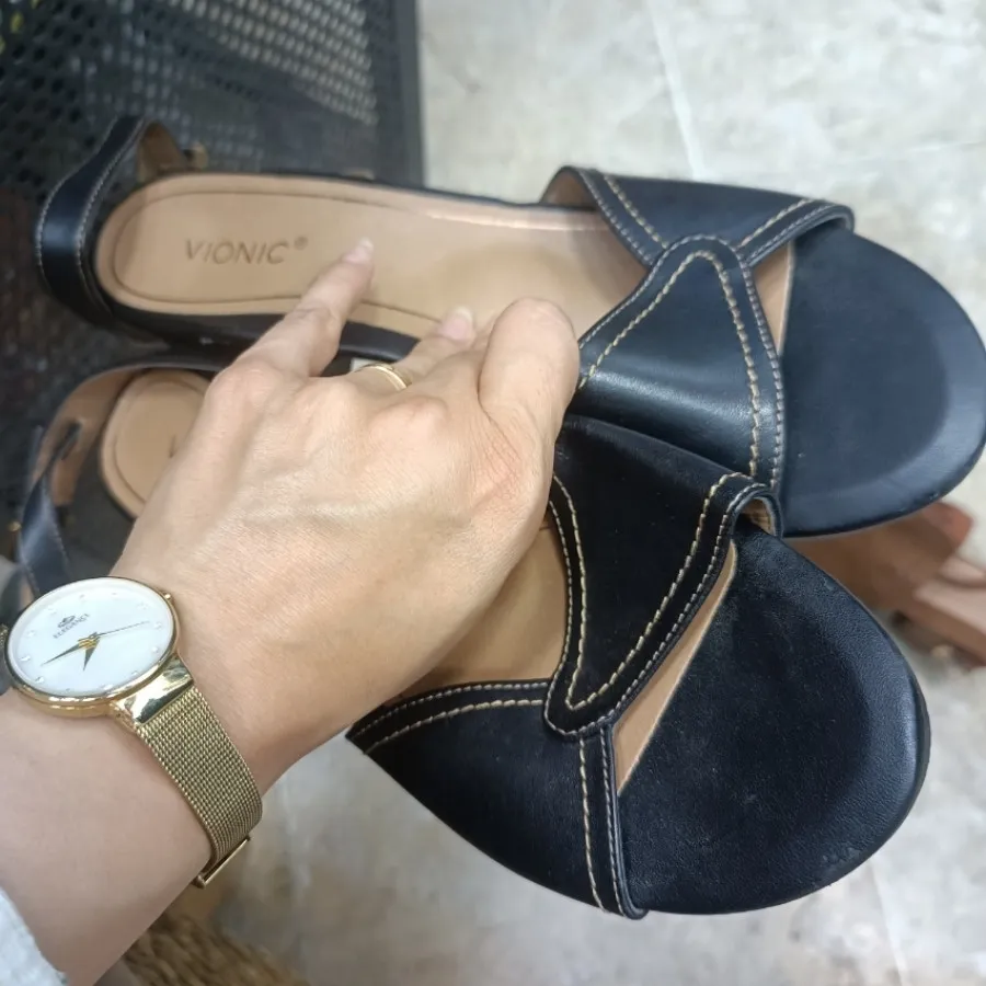 کفش صندل چرم اورجینال