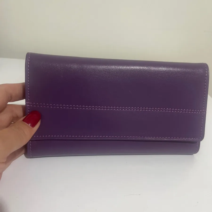 کیف پول زنانه بنفش