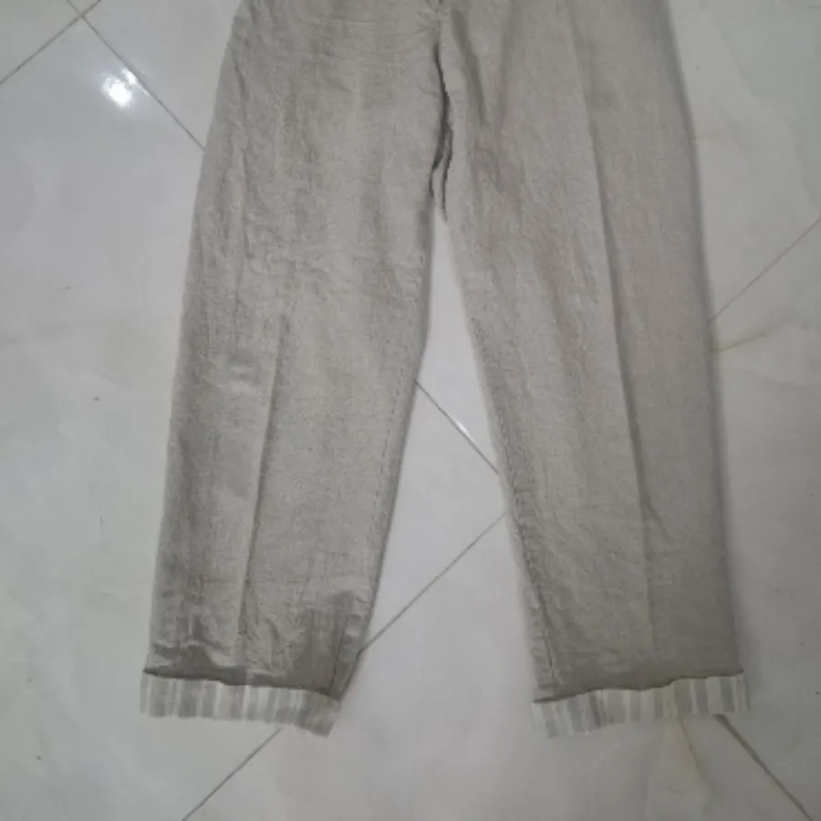 ست تونیک و شلوار لینن