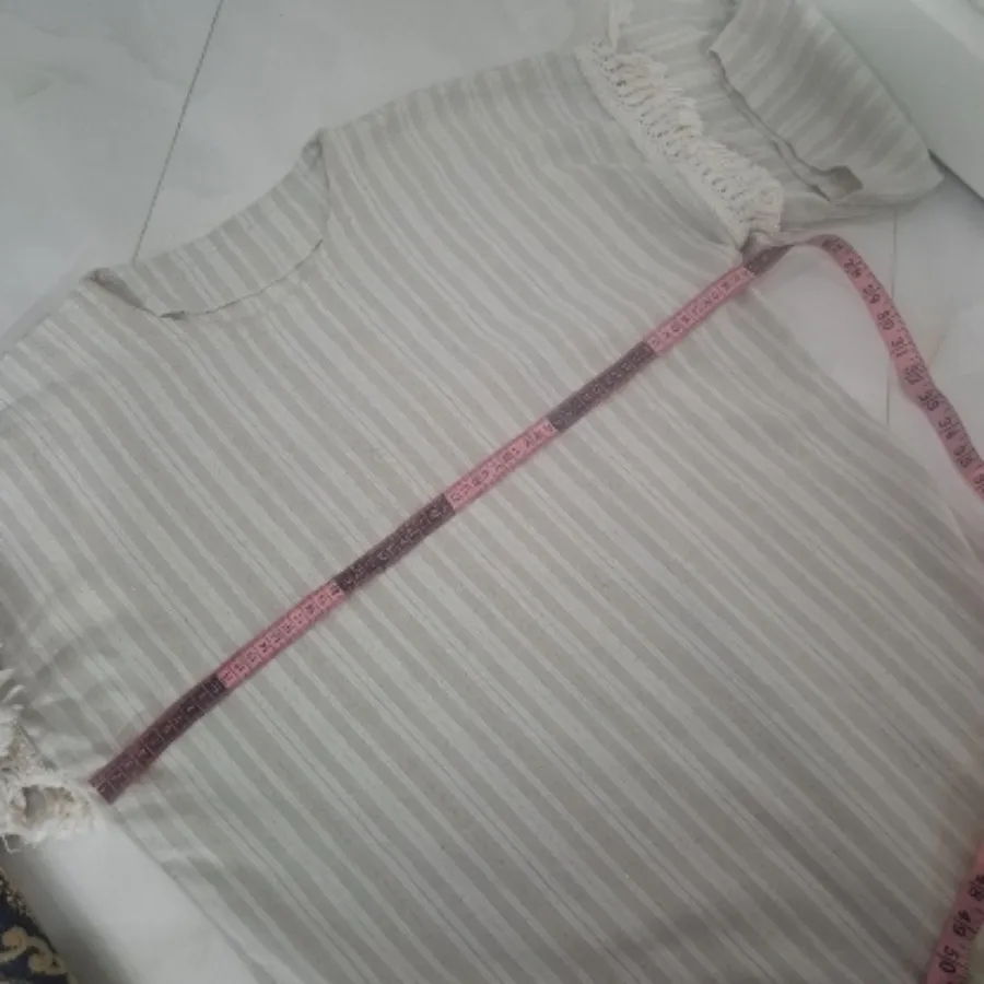 ست تونیک و شلوار لینن