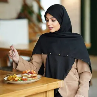 روسری حاشیه پانچی
