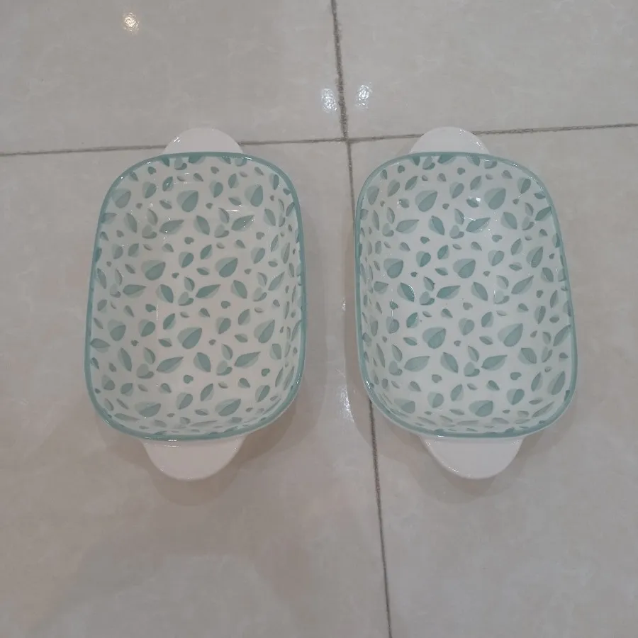ظرف مستطیل سرامیکی