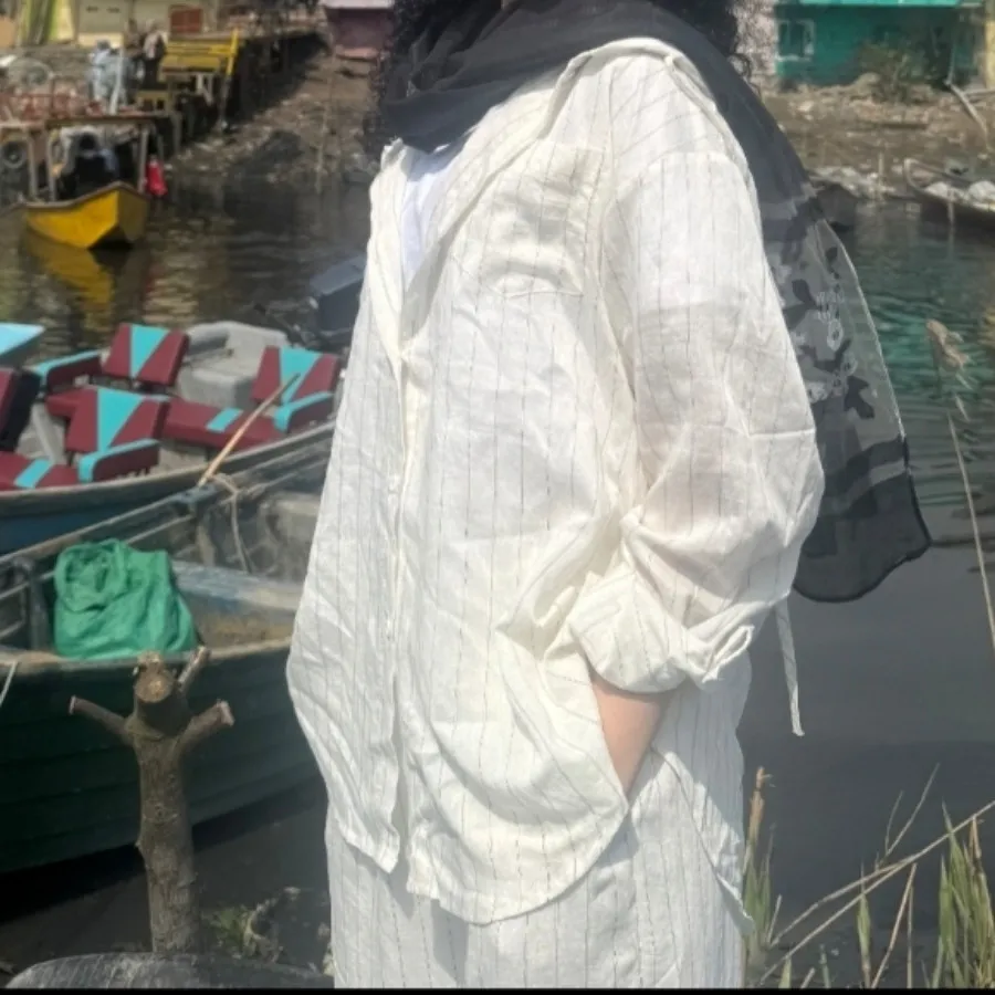 ست شومیز شلوار لینن