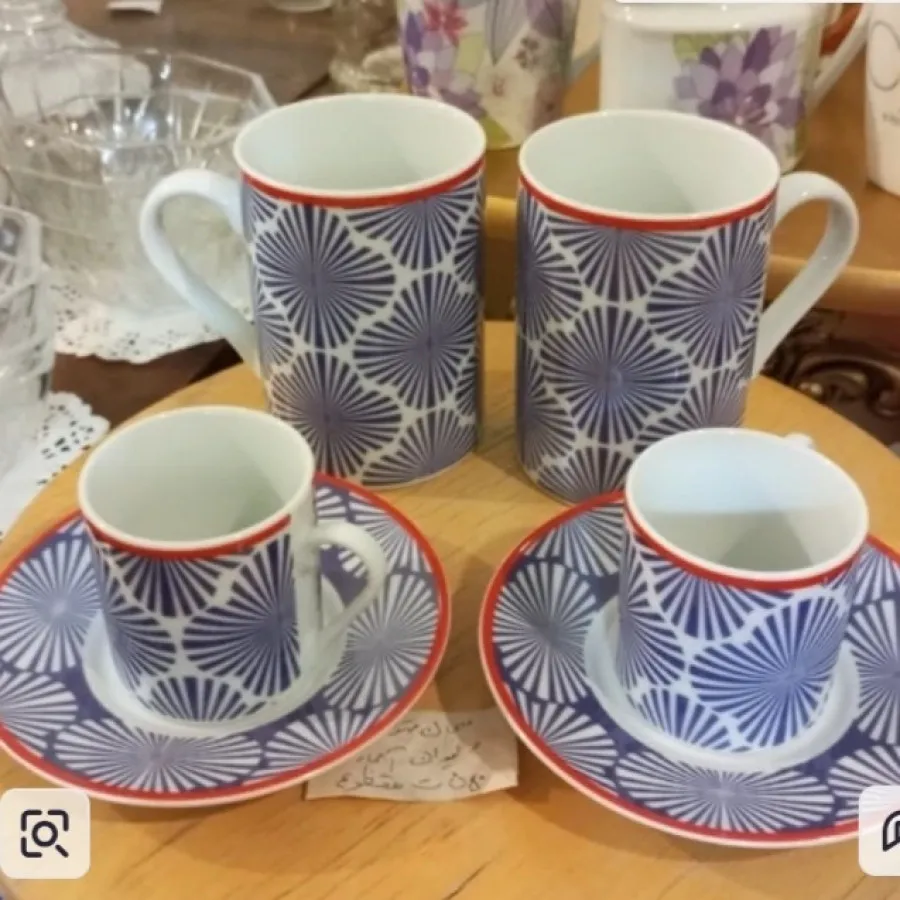 قهوه خوری 8 پارچه کلاسیک