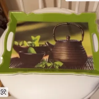 سینی طرح کتری چای