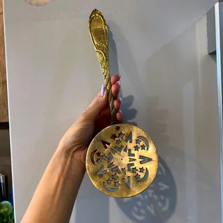 کفگیر برنز قدیمی