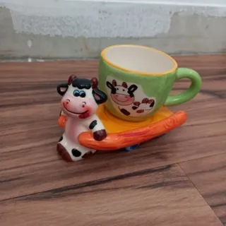 ظرف غذا بچه طرح گاو